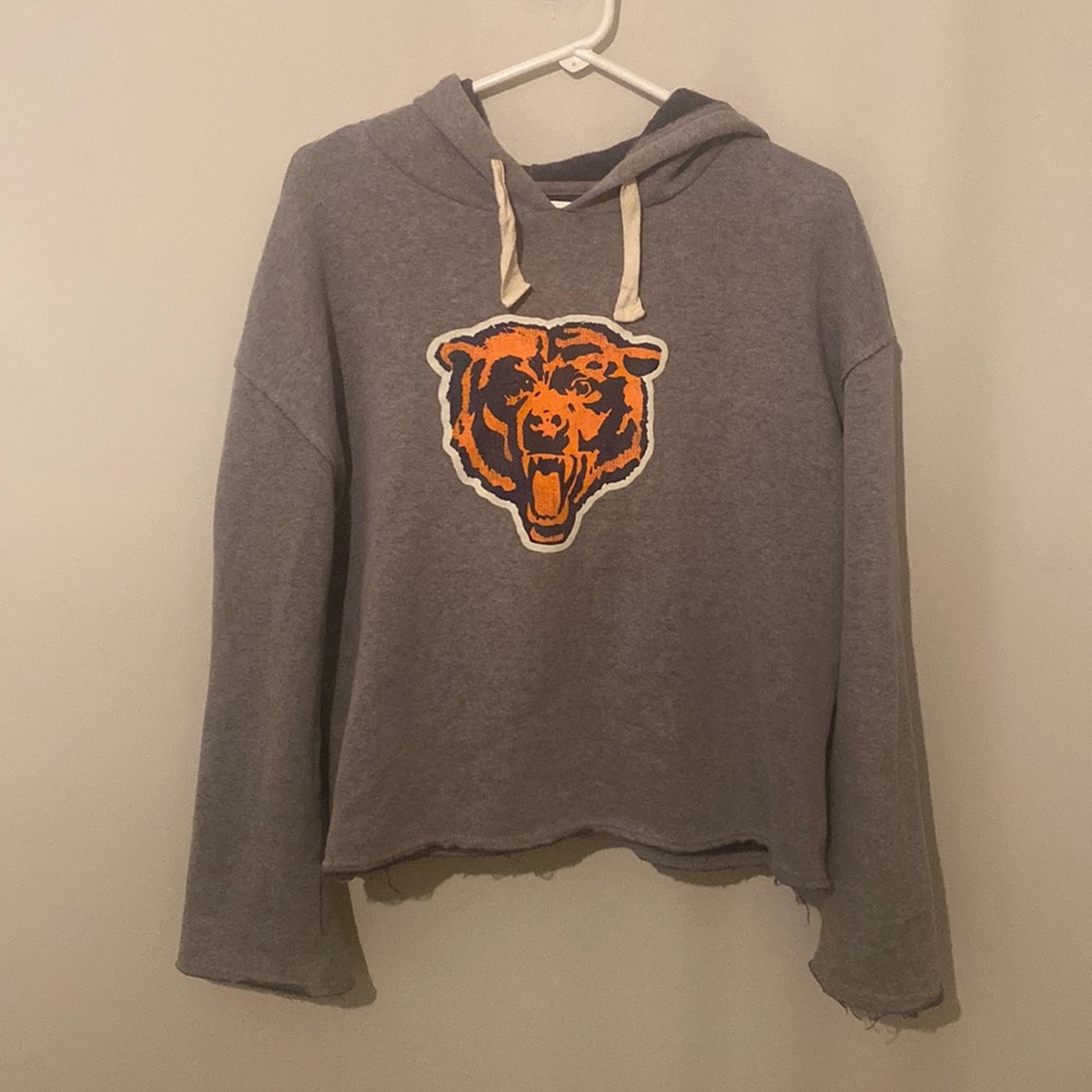 Chicago Bears Cropped Hoodie